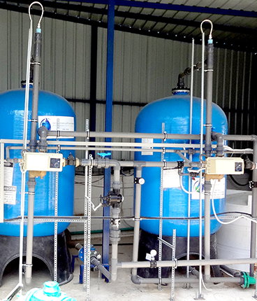 Duplex Water Softener for bavarage industry